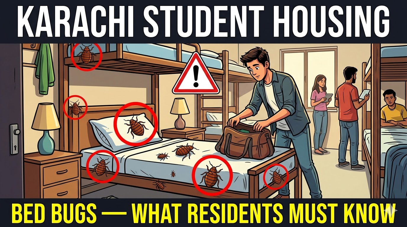 Bed Bugs in Karachi Student Housing and Hostels: What Residents Need to Know