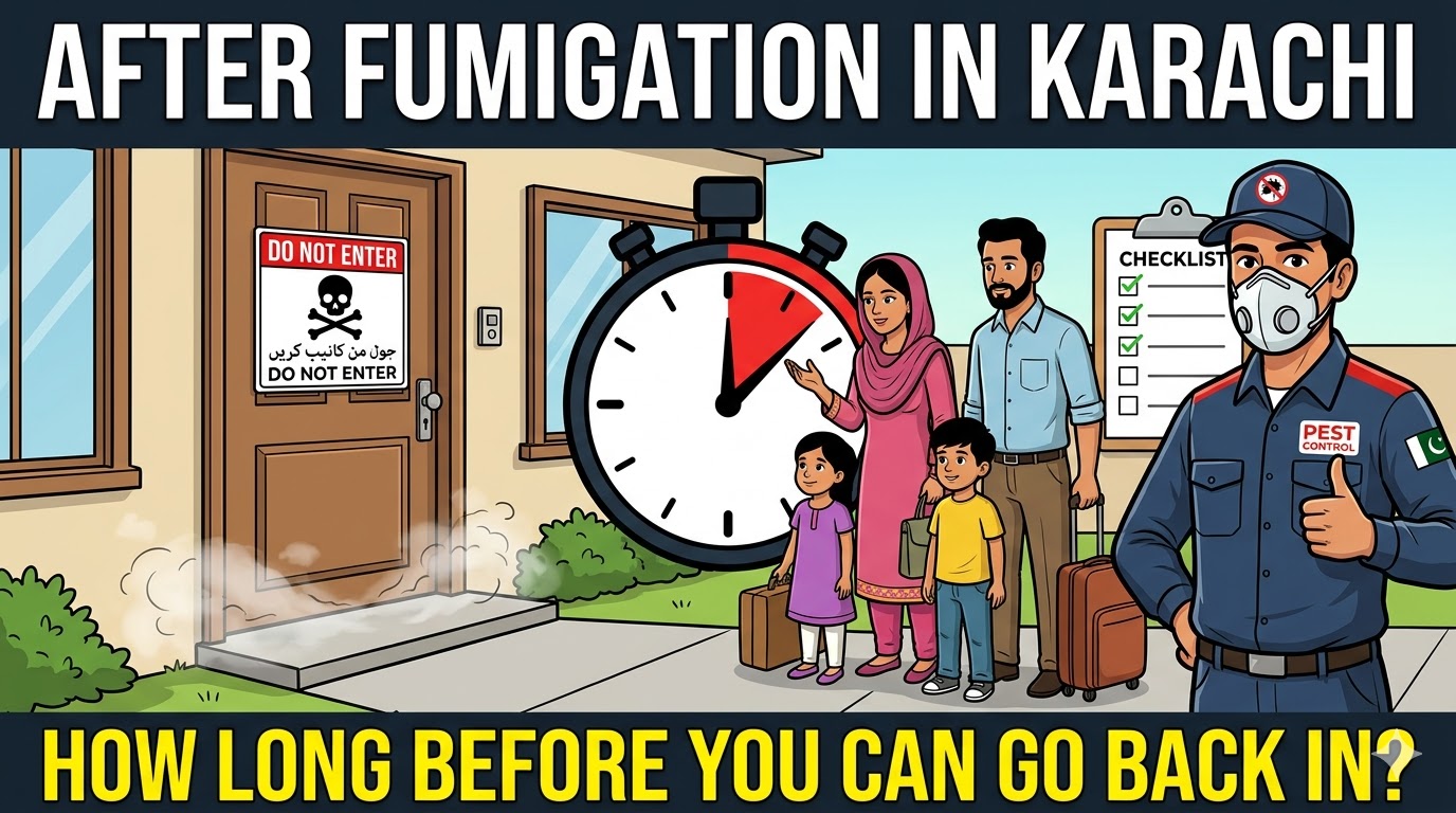 How Long After Fumigation Can You Enter Your Karachi Home Safely?