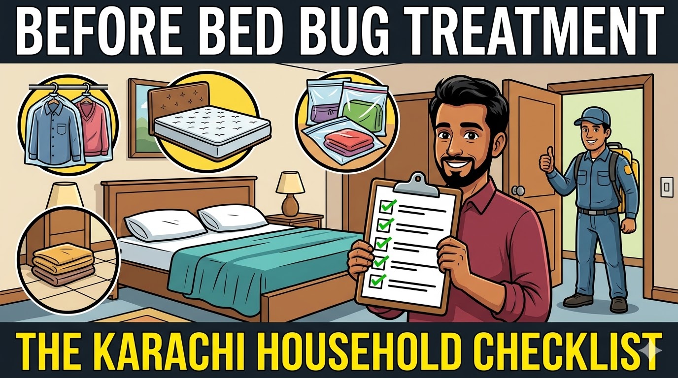 How to Confirm You Have Bed Bugs in Your Karachi Home Before Calling a Company