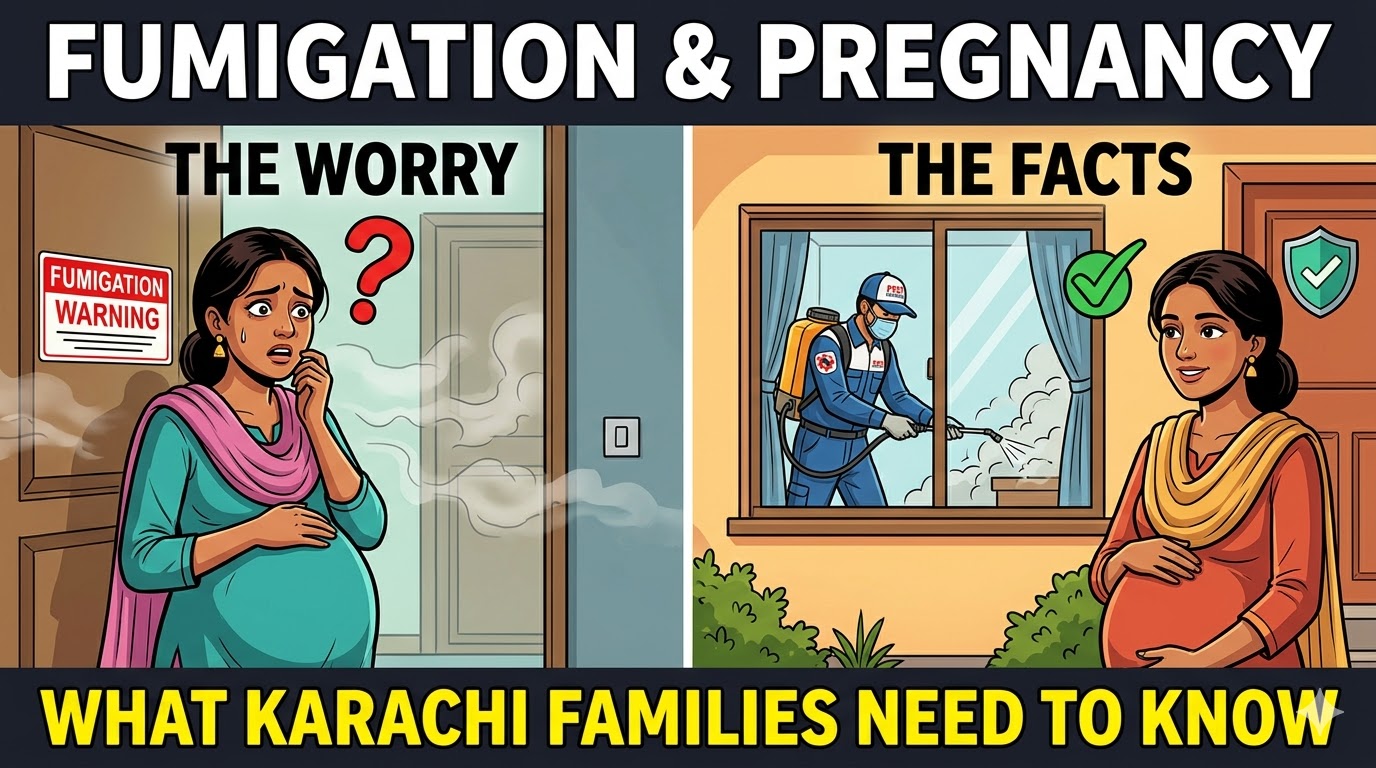 Is Fumigation Safe During Pregnancy? What Karachi Families Need to Know