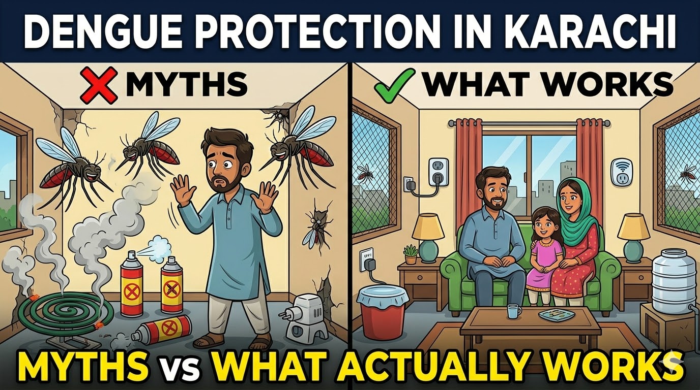 Protecting Your Family From Dengue in Karachi: What Actually Works (And What’s a Myth)
