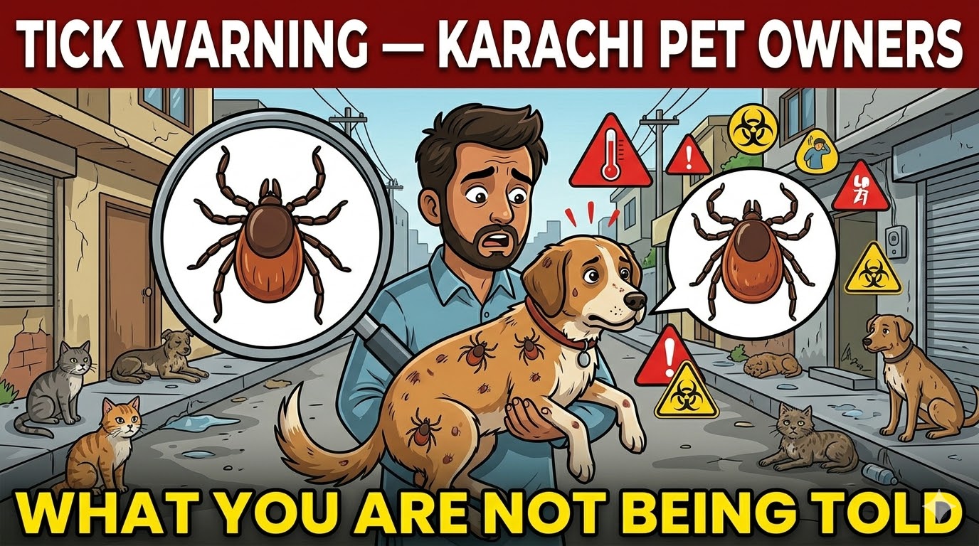 Tick-Borne Disease Risk in Karachi: What Pet Owners Are Not Being Told