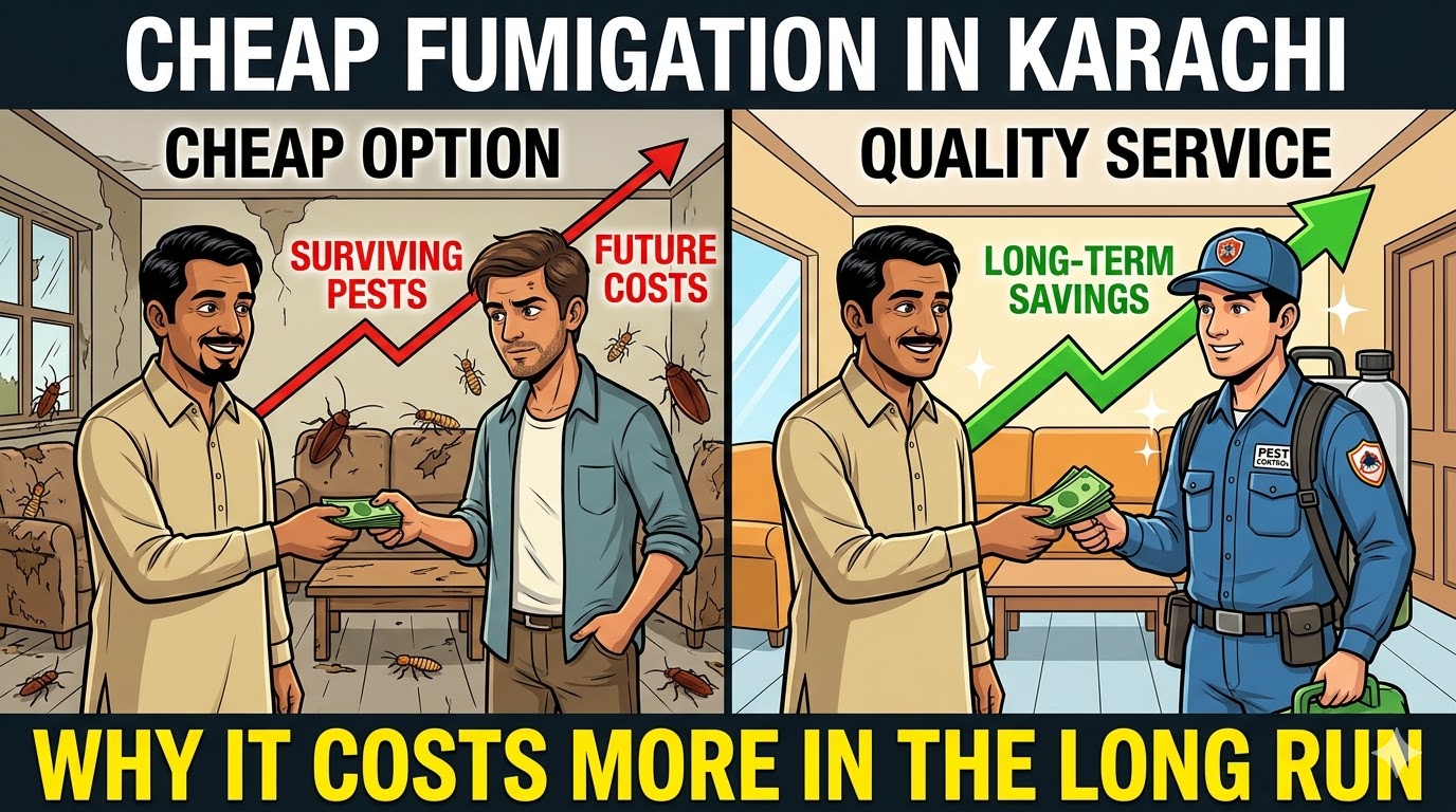 Why Cheap Fumigation in Karachi Usually Costs More in the Long Run