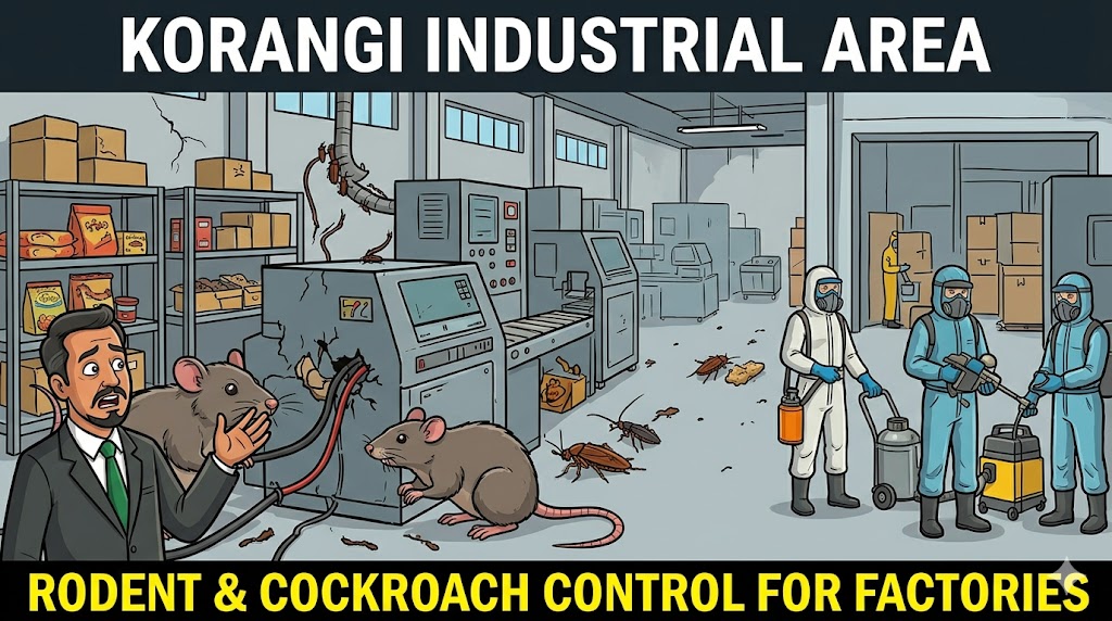Korangi Industrial Area: Rodent and Cockroach Control for Factory and Warehouse Owners